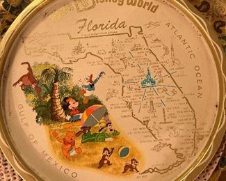 Walt Disney World Platter - Vintage