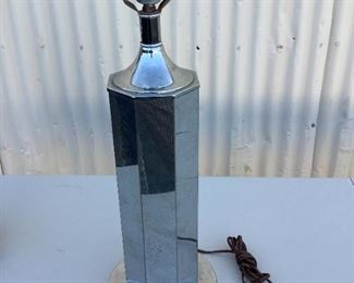 Vintage Chrome Table Lamp