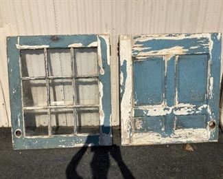 Vintage Door Wood frame
