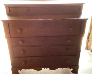 Two Tier Vintage Dresser / Solid wood 