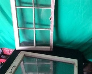 Vintage Single pane windows