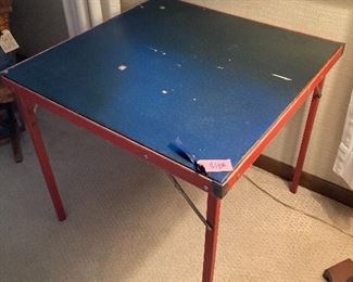 Vintage folding table