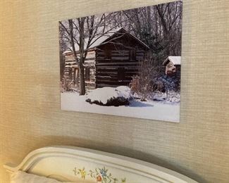 Beautiful log cabin picture