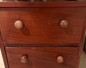 Table top cherry chest 