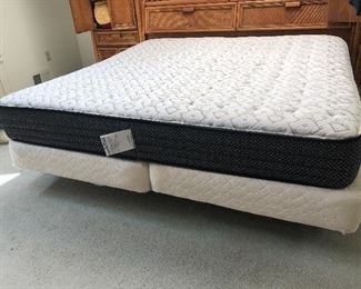 King mattress and box spring - $150