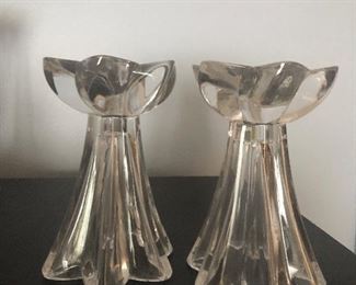 Mikes Crystal Candle Holders