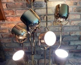 Mid-Century Clover Lamps