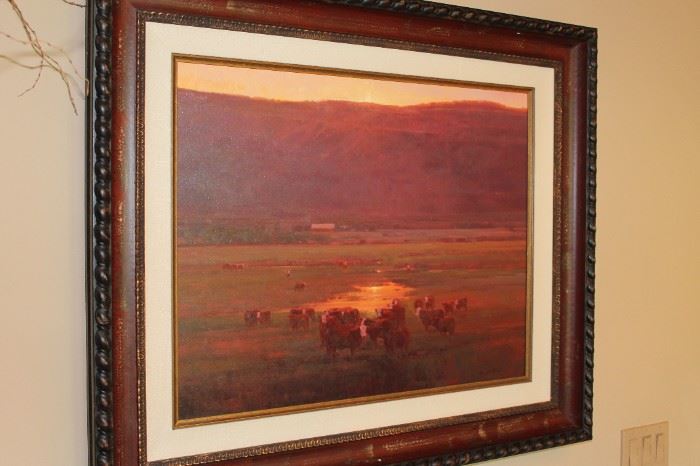 "When Light is Gone" Original Oil on Canvas-Michael Albrectsen