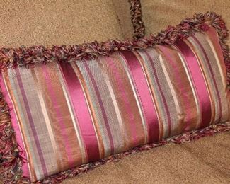 2nd silk down filled throw pillow