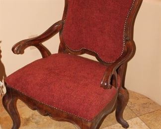 2nd burgundy easy chair