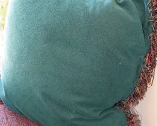 Down filled throw pillow x 2