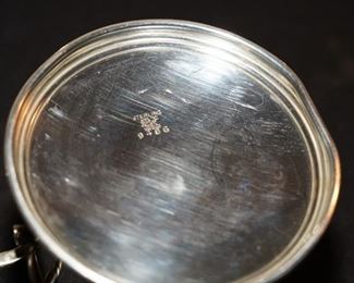 Sterling tea set with maker's mark #9486