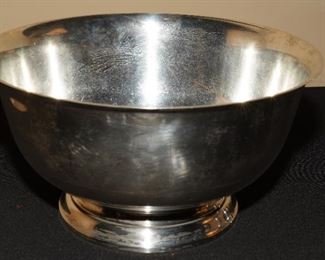 Sterling pedestal bowl