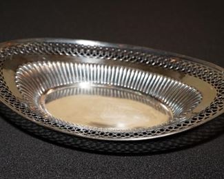 Sterling latticed bowl