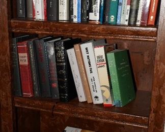 We have loads of beautiful books throughout the house!