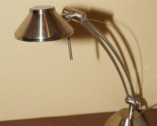 Stainless steel touch table lamp