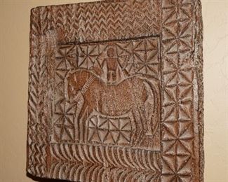 Horse wall plaque-about 12" x 12"