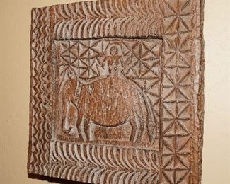 Elephant wall plaque