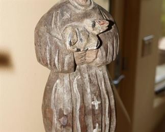 Vintage Santos carved figure