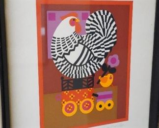 Artist proof by Mary Maki Rae