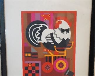 Artist proof by Mary Maki Rae