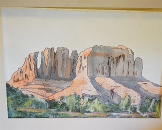 Watercolor originals by B Hennessy