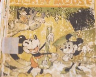 1st Edition 1931- The Adventures of Mickey Mouse