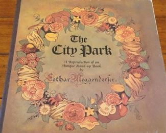 The City Park vintage pop up book
