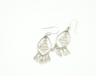 Sterling chandelier earrings