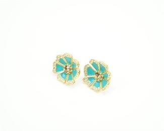 Kate Spade flower earrings