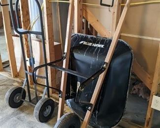 Wheelbarrow and habd trucks 