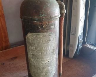 Collectable fire extinguisher 