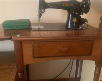 Antique Singer sewing machine