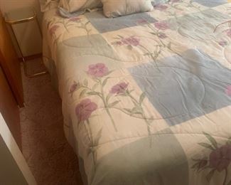 Double bed mattress and box springs
Free