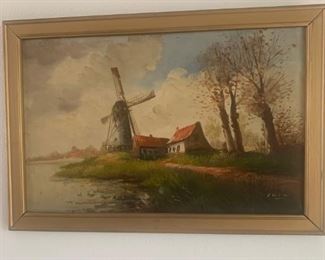 Original oil painting from Holland $50.00