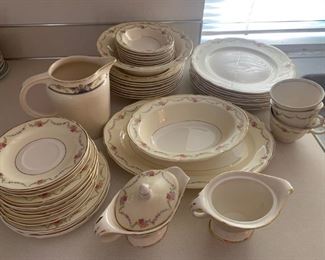 42- piece set of china dinnerware $45.00