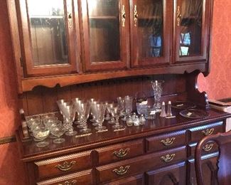 Buffet and Glassware