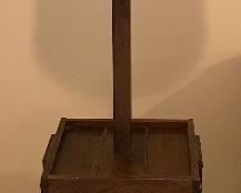 Accent Table with Attached Lamp