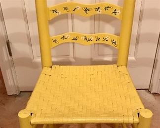 Painted Ladder Back Chair, 2 Available 