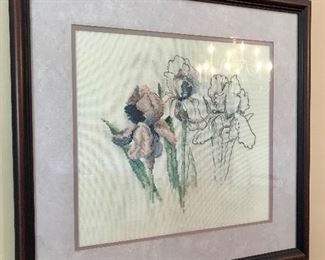 Floral Embroidery Art