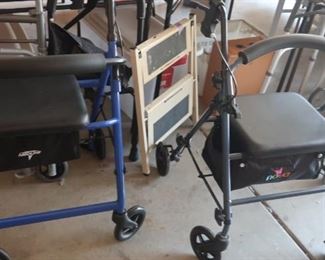 Nice walkers with basket & seat