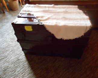 antique trading trunk