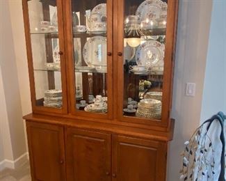 Canadel China cabinet made in Canada