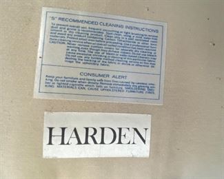 Harden Label