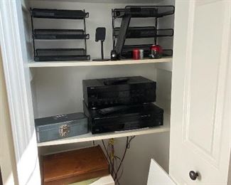 Office Supplies, 3-Drawer Filing Cabinet