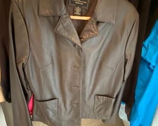 Croft and Borrow, leather jacket