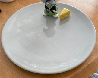 Fun Cheese Plate with Mouse and Cheese Detail