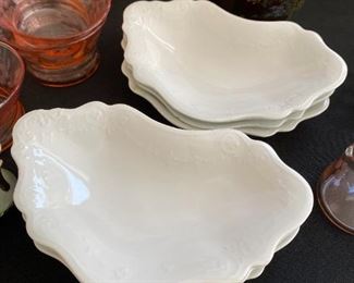 W.H Grindley & Co. Set of Small Side Plates