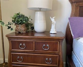 One of Two Bedside Chest of Drawers