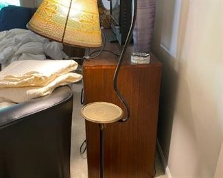 Unique Floor Lamp with Shelf